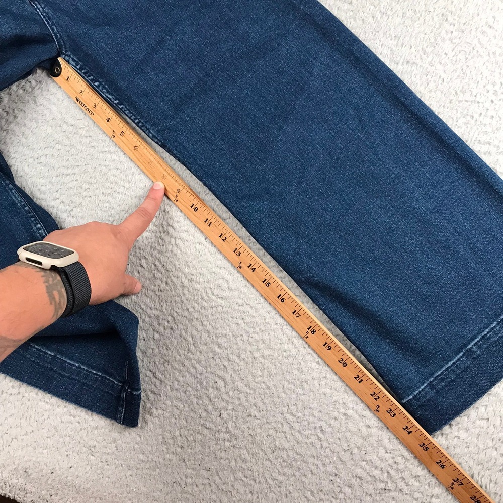 Maeve Dark Blue Wide-Leg Jeans - Picture 9 of 12